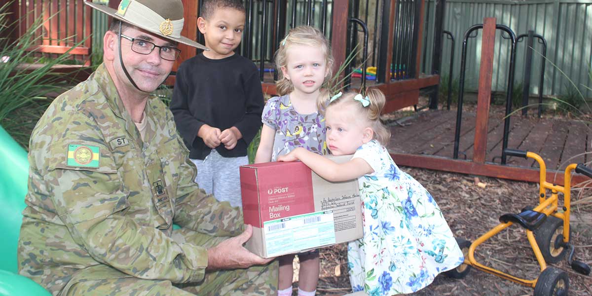 Carey Lane ELC supports troops in the lead up to ANZAC Day