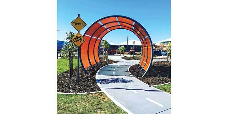 Bike Track at Stockland Aura