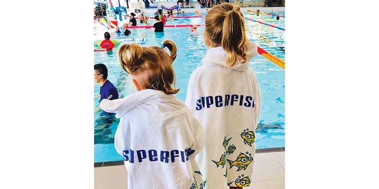 kids swim lessons at Superfish