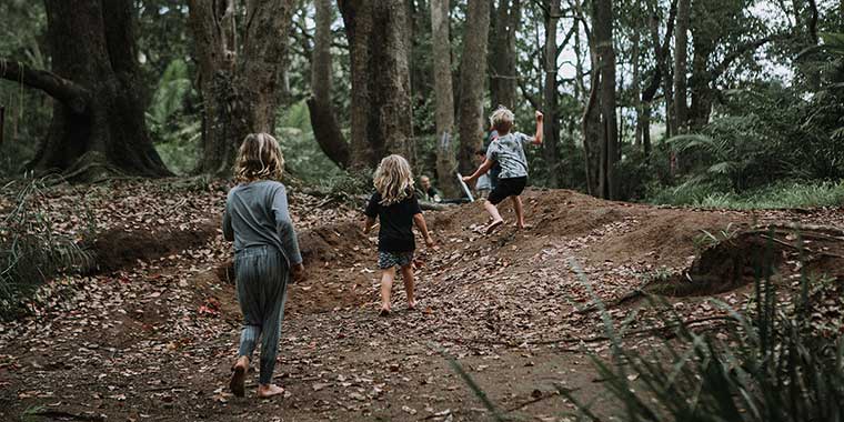 kids enjoying wildlings activity at horizon festival 2019