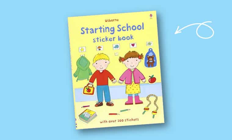 Starting School Sticker Book