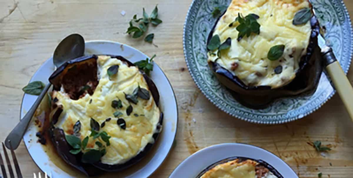 Simple Mini Moussakas for kids