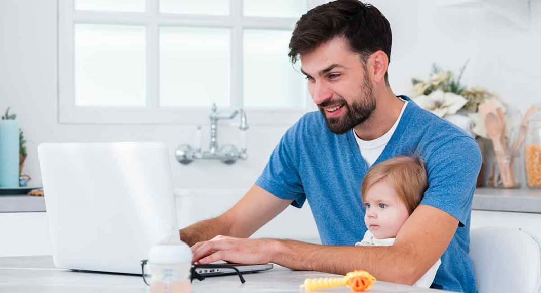 New-look flexible work options for dads, thanks to pandemic