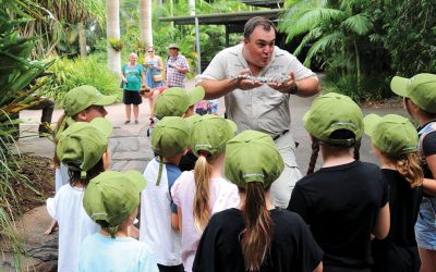 Be a zookeeper for the day at Australia Zoo