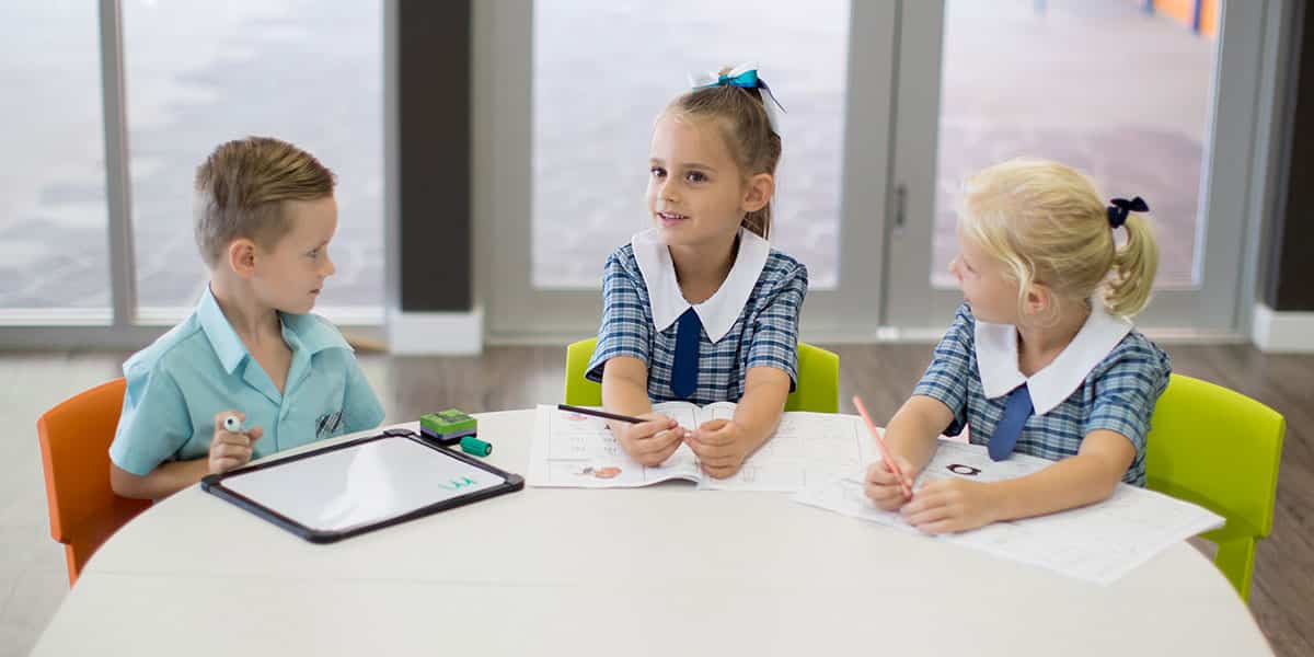 Primary Students at Kings Christian College Gold Coast