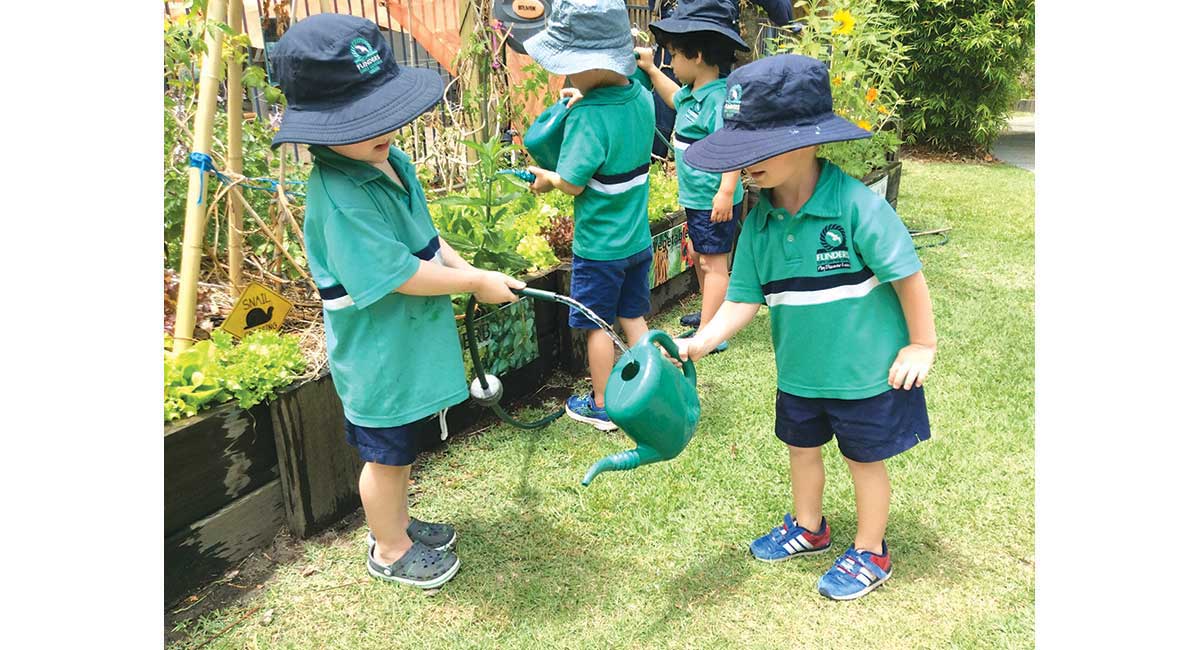 Flinders Early Learning Centre students