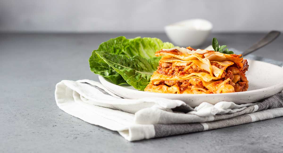 Lasagne from Fresh Meats