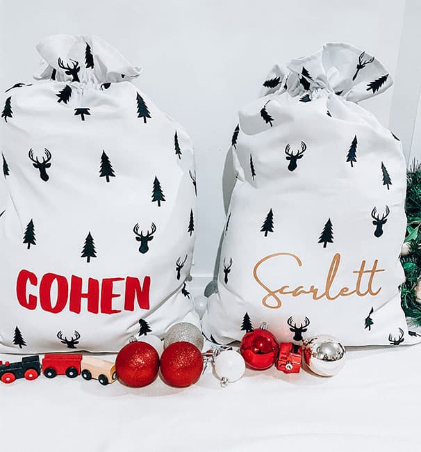 Personalised Santa Sacks