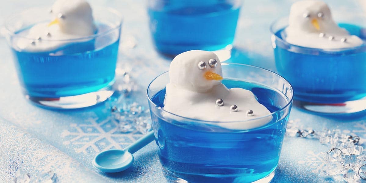 The COOLEST melted snowmen desserts!