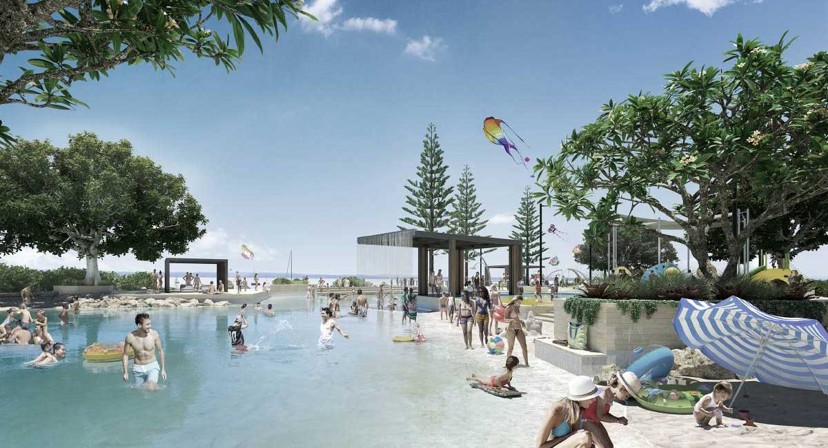 Render of Lagoon planned for Redlands Coast