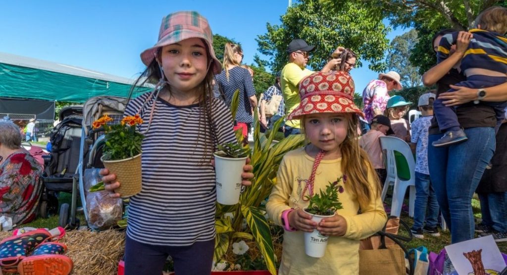 Kids at Queensland Garden Expo