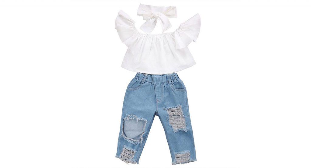 Mlw Ripped Jeans for Babies