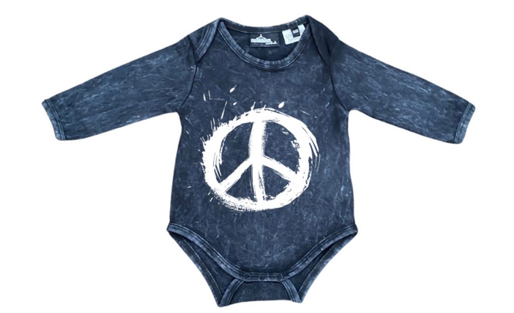 Mlw Peace Onesie