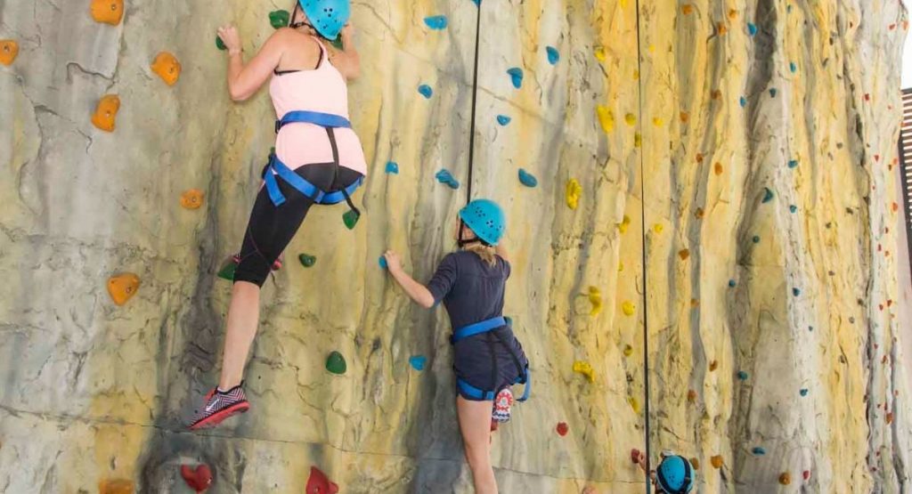 Rock Climbing at Qld Recreation Centre