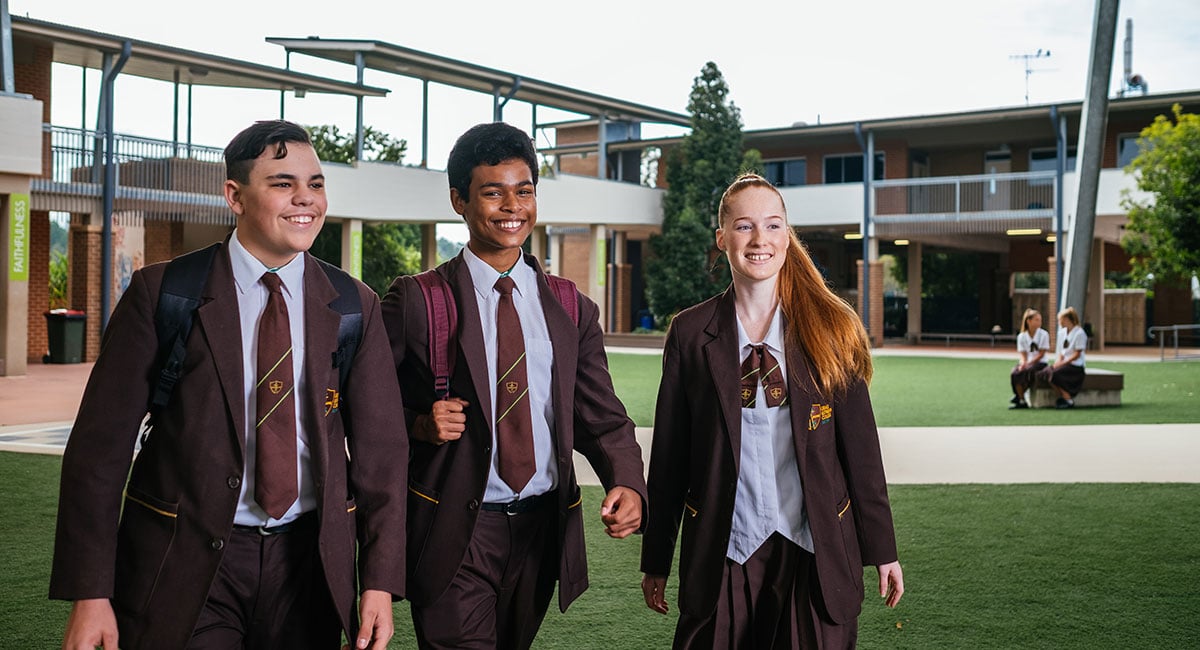 Grace Lutheran College students