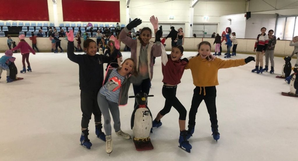 Kids at Iceworld