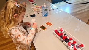 Making Bags at Ipswich Art Gallery Treasure Hunt