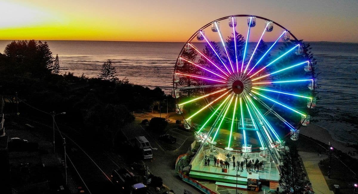 The Giant Wheel returns to Caloundra!