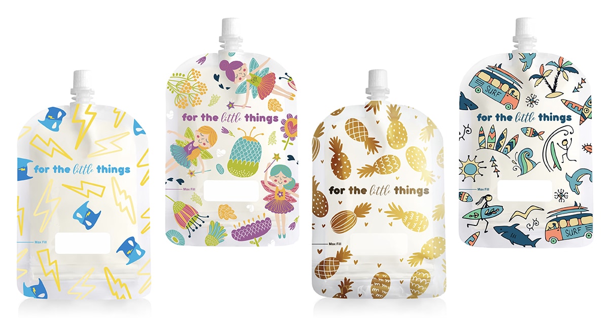 Sinchies Reusable Food Pouches