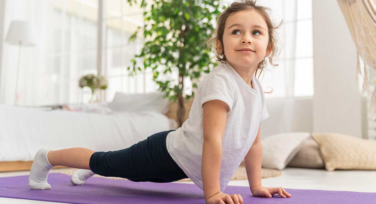 Simple restorative yoga for screen-addicted kids