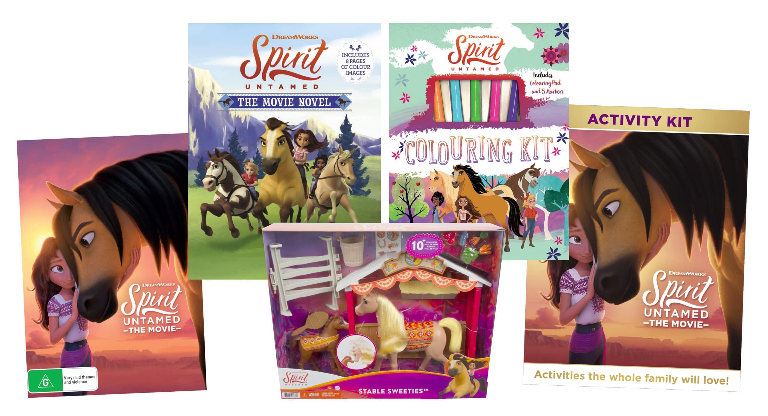 Spirit Untamed Dvd Prize Pack