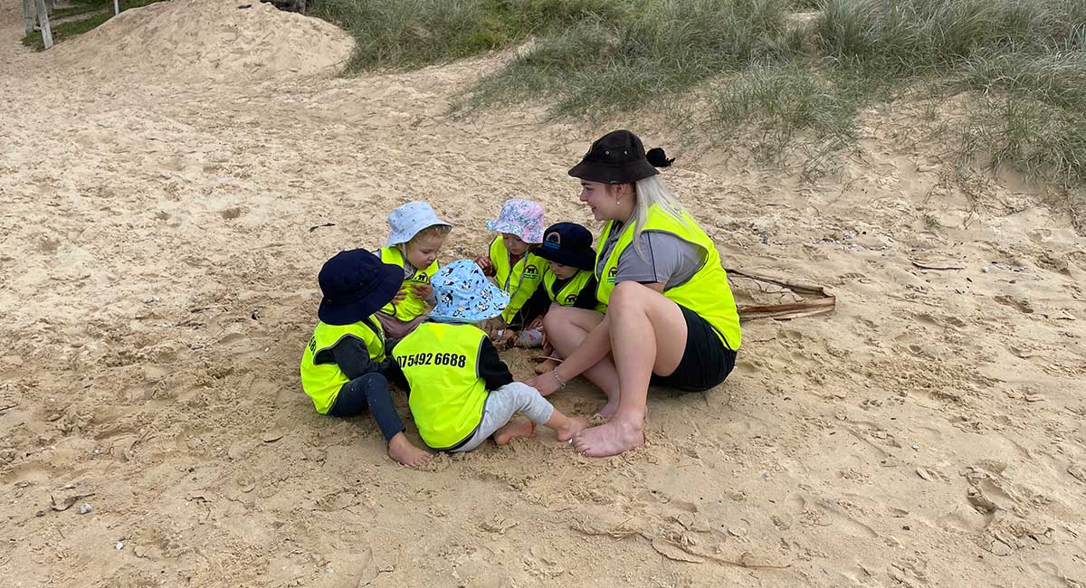 Currimundi Beach Kindy group