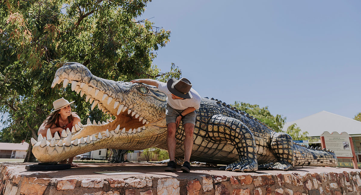 The Big Crocodile - big things in North West Queensland