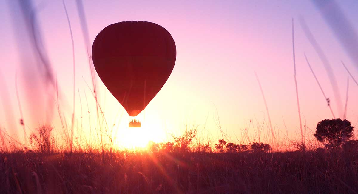 Outback Ballooning in the Red Centre Northern Territory