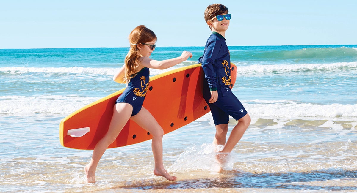 learn to swim and beach safety on the Sunshine Coast