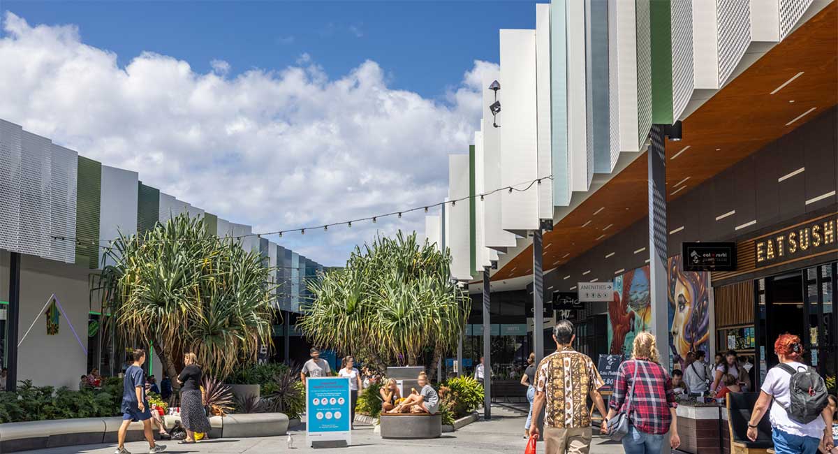 Outdoor at Tweed City Shopping Centre