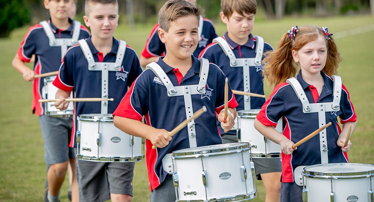 Brightwaterss drum Parade