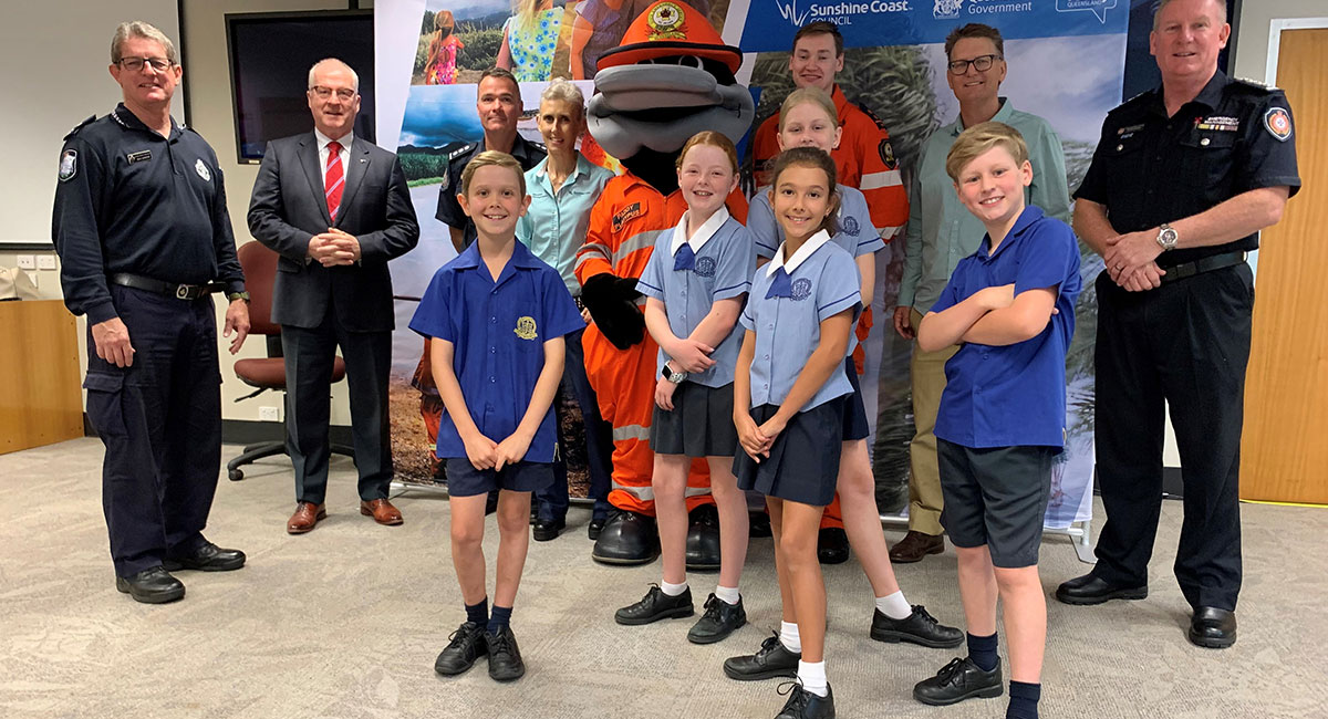 Sunshine Coast kids create catchy rhyme to promote disaster prepardness