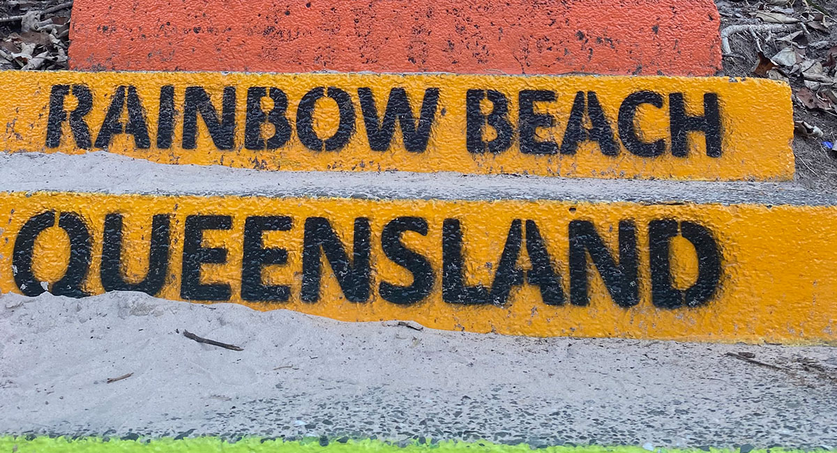 Rainbow Beach Steps