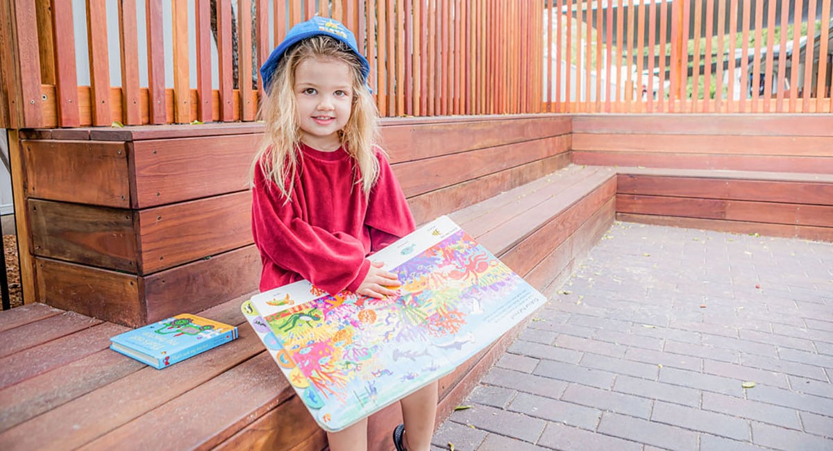 Student at Sunshine Coast Kindergarten Rise and Shine