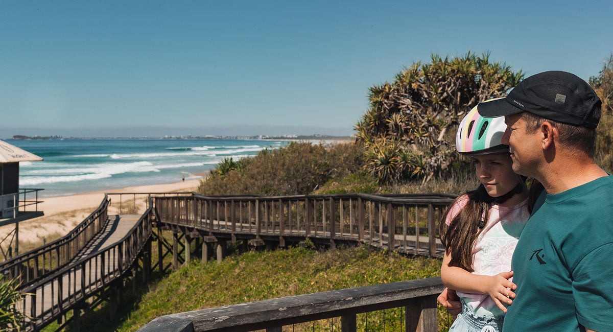 Top 5 Sunshine Coast coastal walks and rides for families