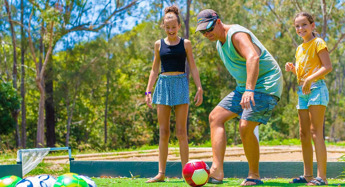 Family Games at Big4 gold coast