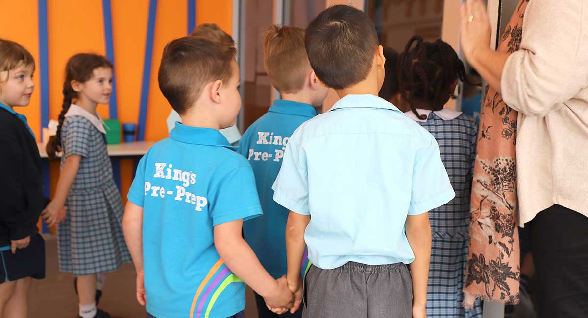 Prep orientation at King's Christian College