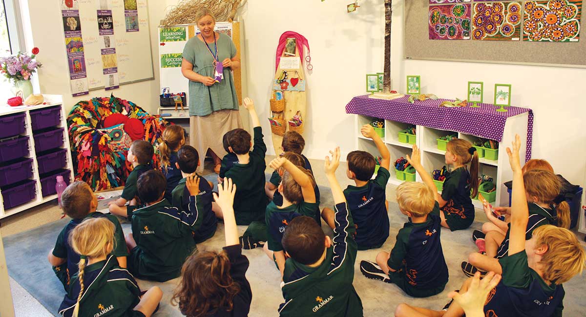 Sunshine Coast Grammar Art Classroom