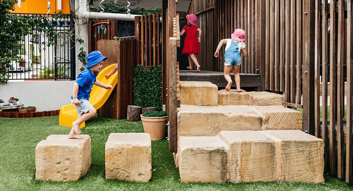 Children Playing at Caloundra Kindy