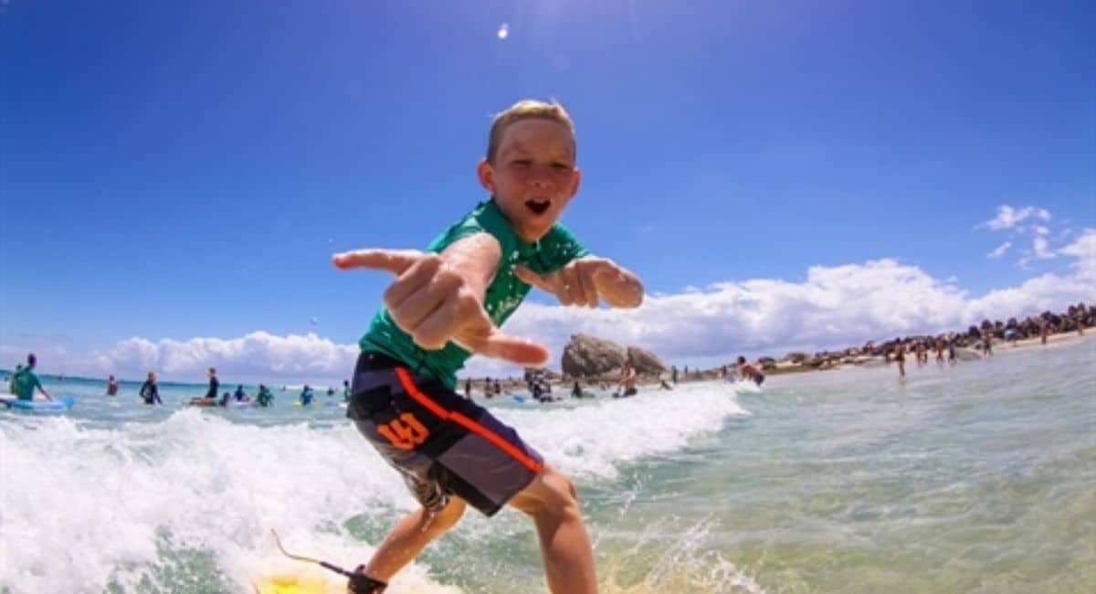 Our Beaches Kids Learn to Surf Session