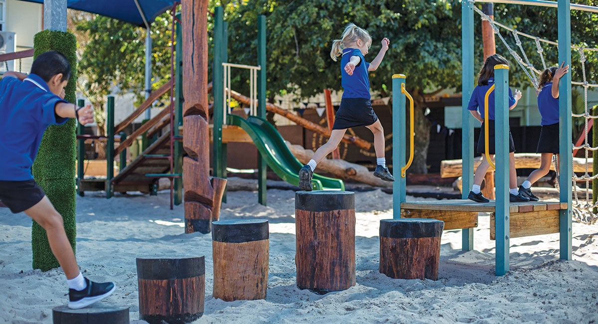 Mooloolaba State School new eco-focused playground