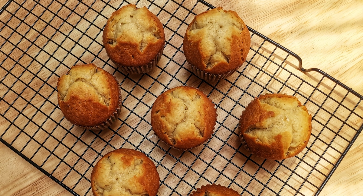 Recipe: Super tasty air fryer banana muffins