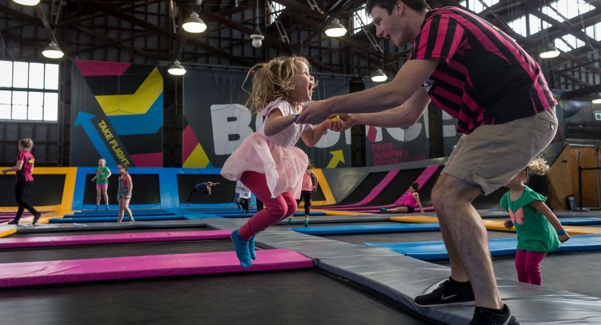 Bounce trampoline parties Brisbane and Gold Coast