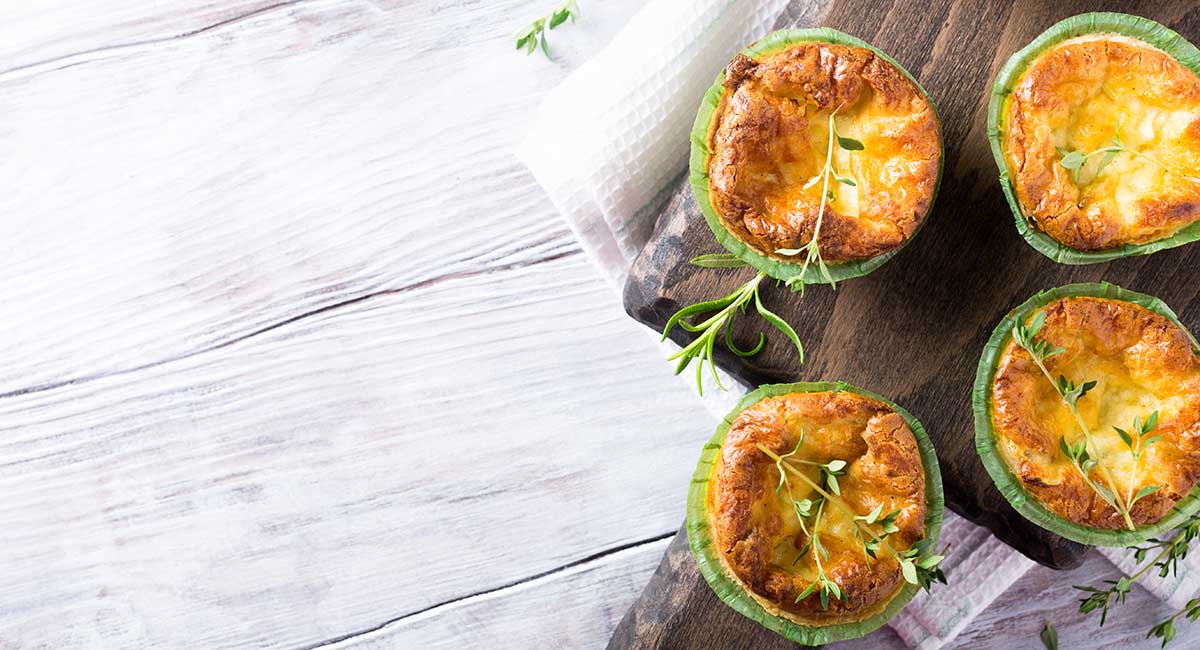 Mini frittatas for lunchboxes