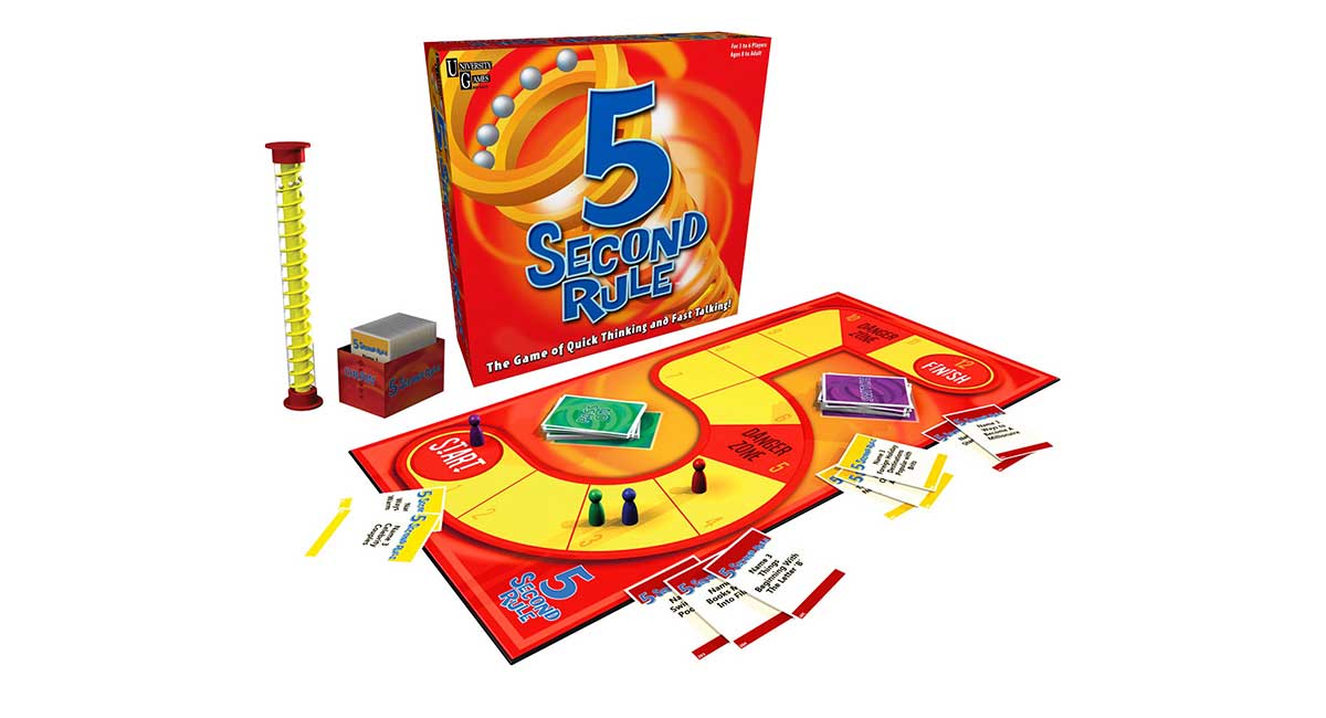 best board games for kids - 5 second rule