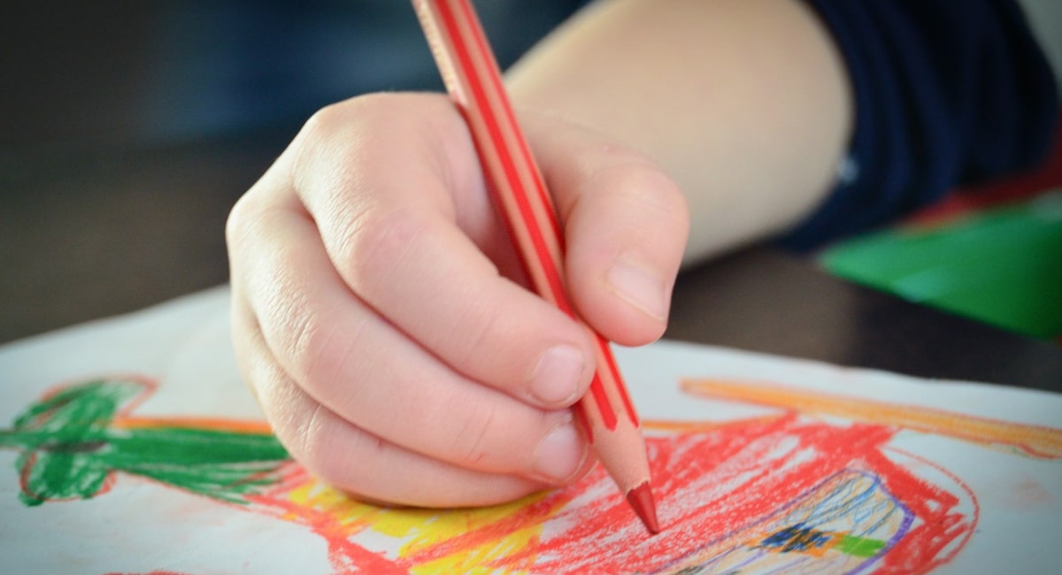 improving a child's pencil grip