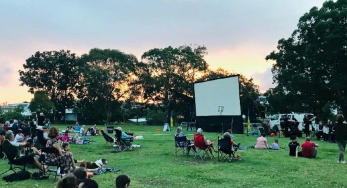 Outdoor Cinema in the Suburbs