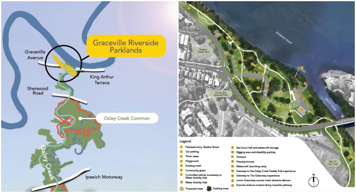 Graceville Riverside Parklands precinct upgrade