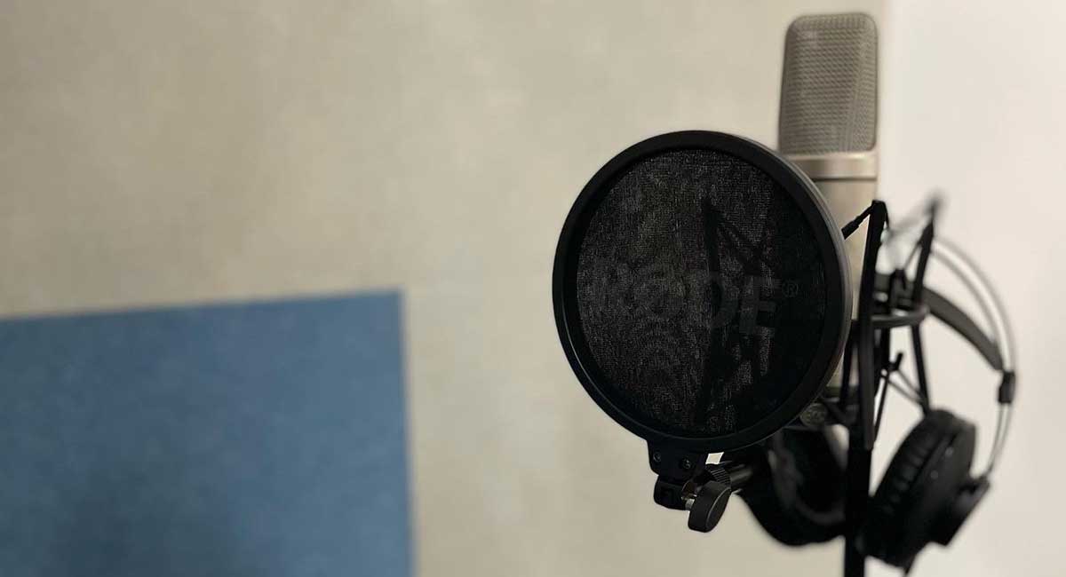 Microphone at Sway Music Therapy