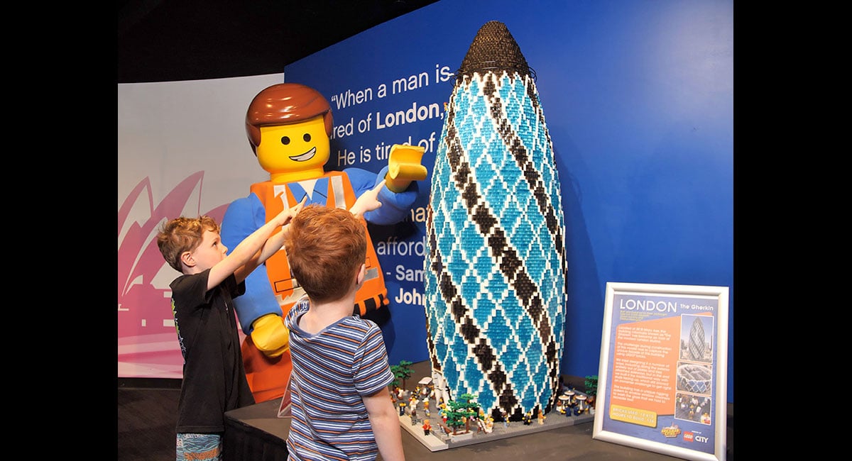 Lego brickman cities london
